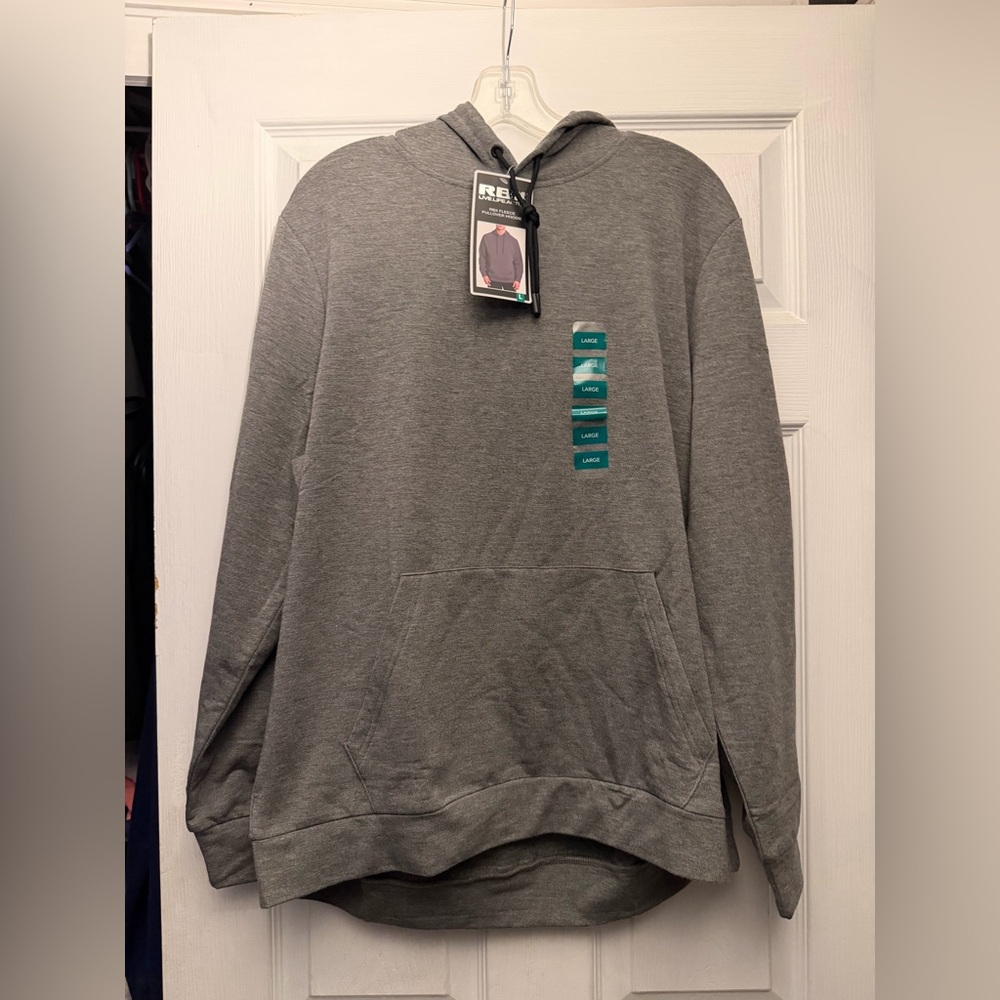 RBX Gray fleece Hoodie